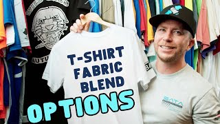Tee Shirt Options Explained Cotton, Polyester, Poly-Cotton, And Tri-Blends