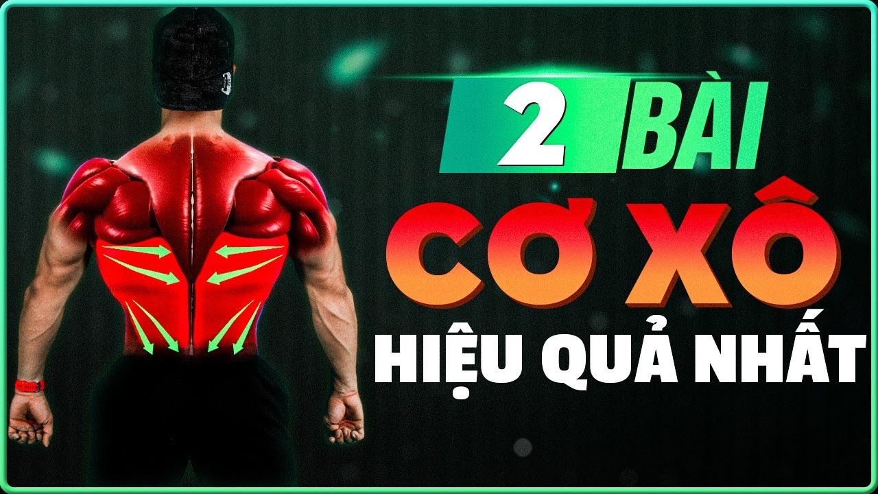 Chỉ 2 Bài Tập Này Là Xô Nở, Lưng Chữ V Rõ Nét