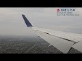Delta B767-300ER Landing in New York JFK