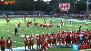 Western vs. Cardinal Gibbons High School football game