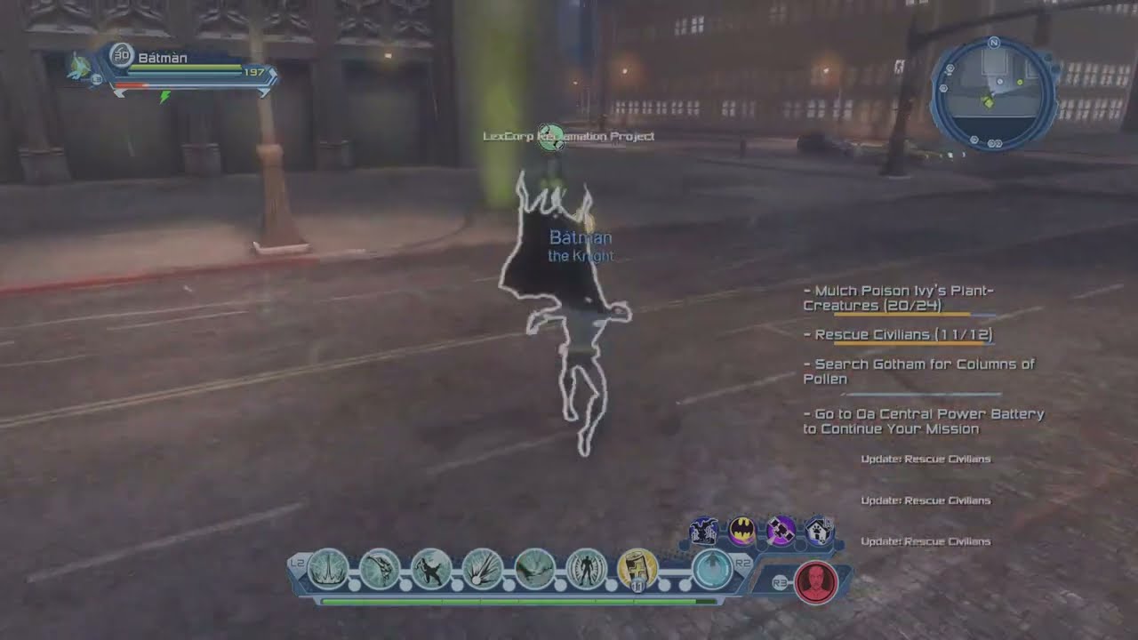 DCUO: Batman Saving Gotham from Poisson Ivy🌺  (Swamp thing Event)