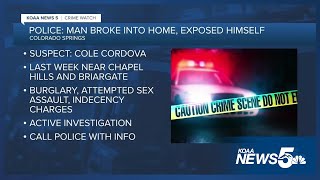 Man who allegedly broke into home & exposed himself to minor, arrested