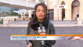 Police investigate armed robbery at Bellagio poker cage