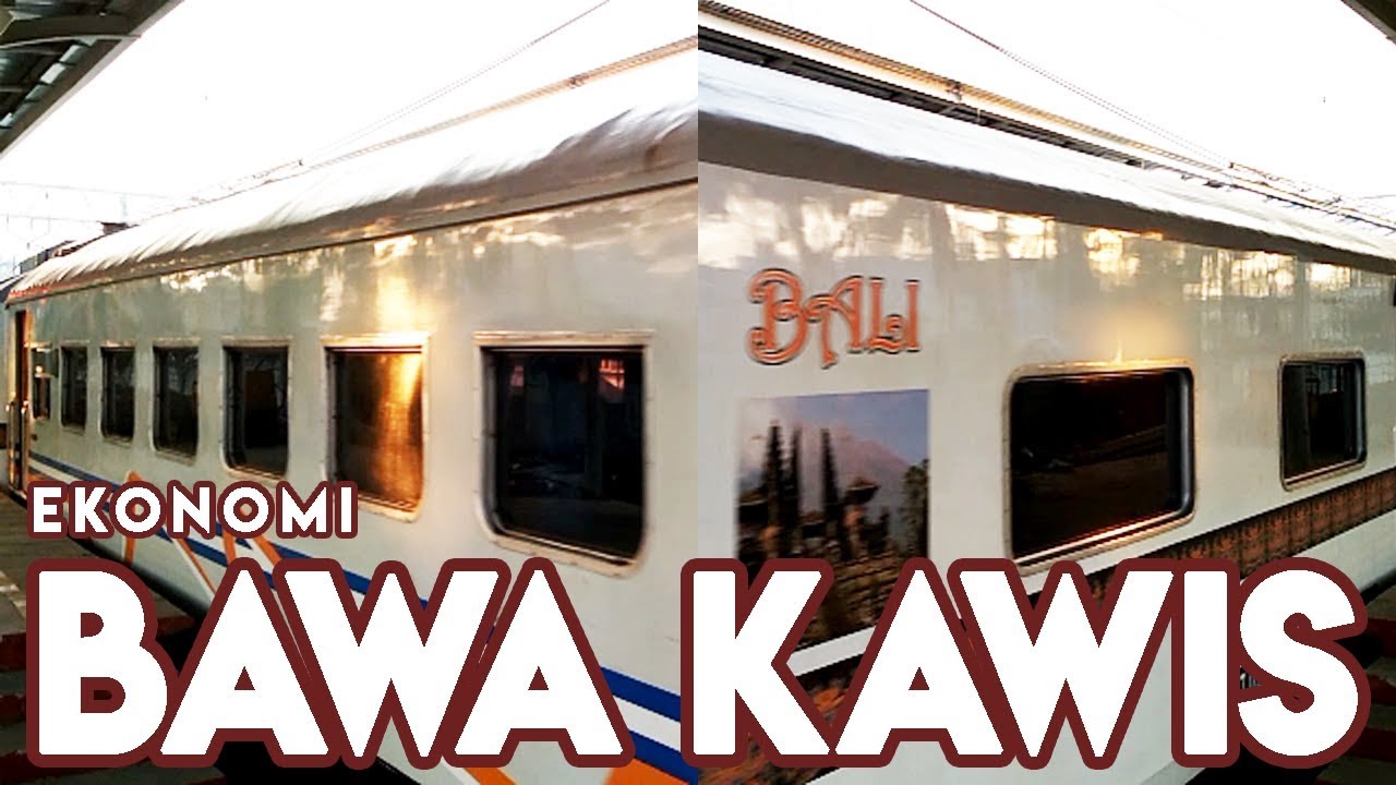 Serayu Ekonomi Terbaru SANGAT LANGKA !!! Kereta Api Ekonomi Serayu membawa Kereta Wisata Bali