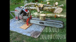 David Bradley 360 Dual Bar Chainsaw