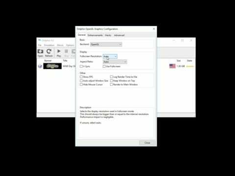 restore dolphin emulator settings