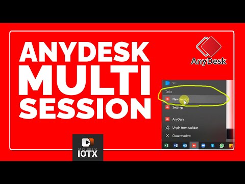 How to Connect AnyDesk Multiple Session [Multiple Users AnyDesk]