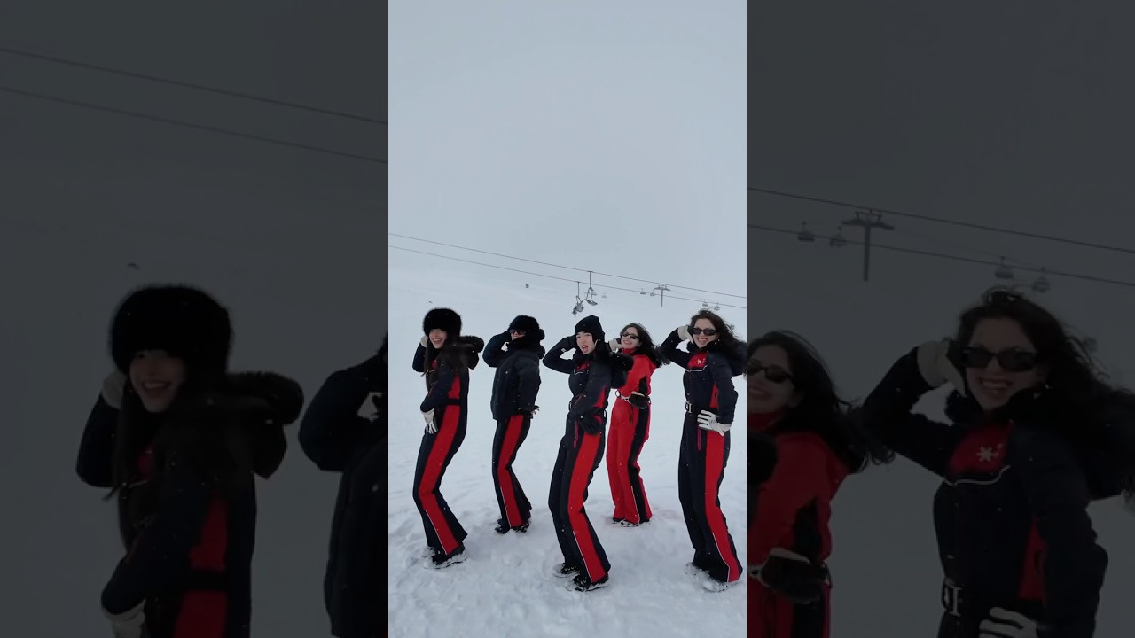 Kız kıza &ccedil;ıkılan o tatil❄️💚 #shorts #big5 #holiday #wintervibes #dance #reaction