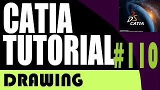 Celebrity 110 CATIA drawing Tutorial: Balloon, Datum Target Profile