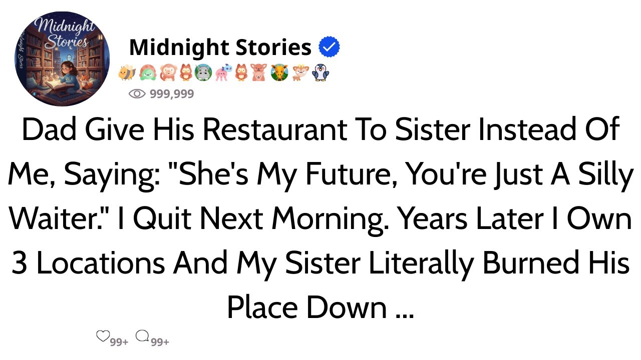 My Dad Handed The Restaurant To My Sister — So I Built A Business Empire