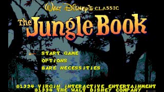 Disneys the Jungle Book gameplay (PC Game, 1994) @Squakenet