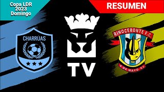 Charruas FC (1) - (0) Rinocerontes FC | Resumen
