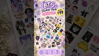 BTS Sticker Pack 💜 | 60 Stickers Under ₹99 | Meesho BTS Find
