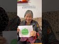 The green apple Grandpa gave Grandma—unexpectedly, it was eaten by some adorable ants  #grandma temp