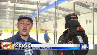 Komets head coach Jesse Kallechy practice interview 5/29/2026