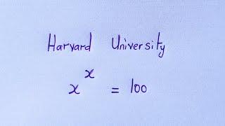 Harvard University Entrance Exam Question | Can you solve ?