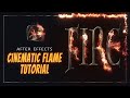 【Aeチュートリアル】ほとばしる映画のような炎の作り方