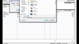 How save Invoice as PDF file