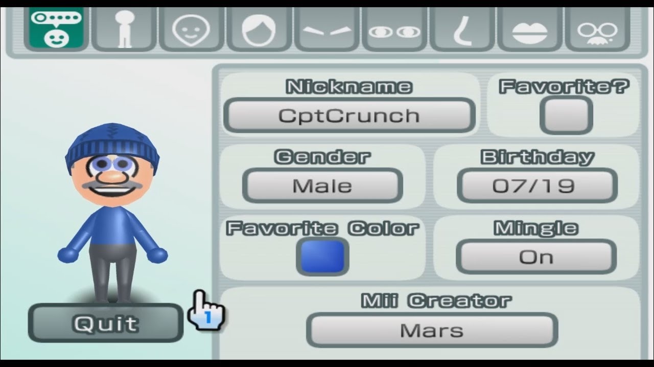 Captain Crunch - Mii 1266 - YouTube