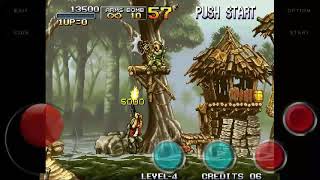METAL SLUG -SUPER VEHICLE-001,    Emulator MAME, Android. screenshot 1