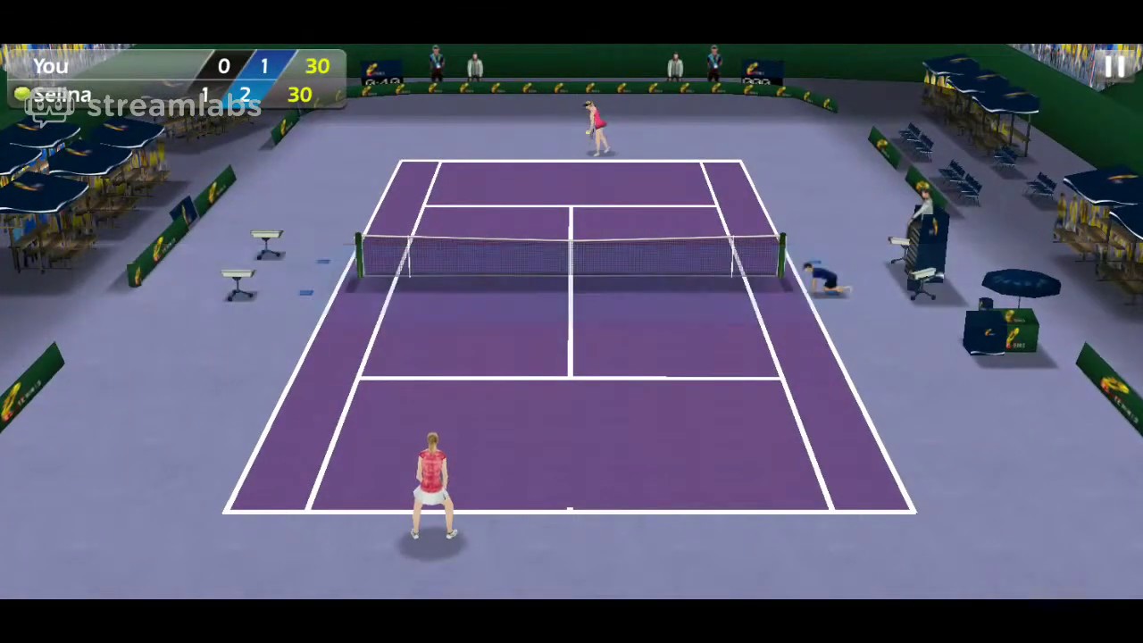 Tennis game YouTube