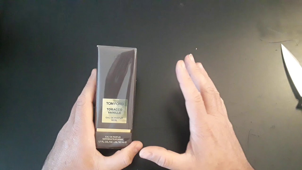 Unboxing! Tobacco Vanille de Tom Ford
