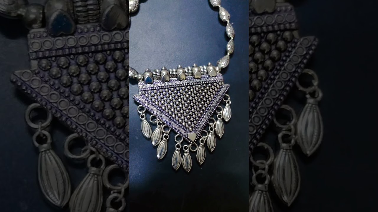 Crafting Elegance: DIY German Silver Necklace Tutorial for Handmade Jewelry Enthusiasts 