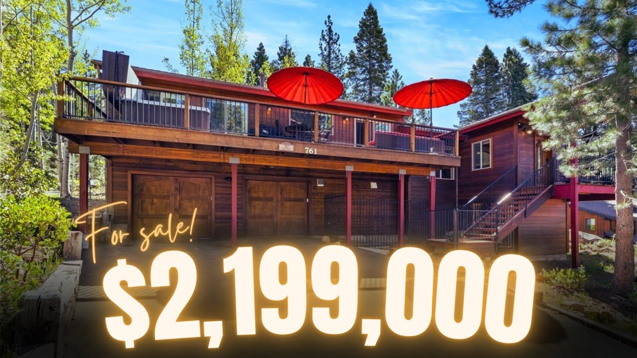 Discover this CLASSIC TAHOE HOME on the Nevada Side of Lake Tahoe