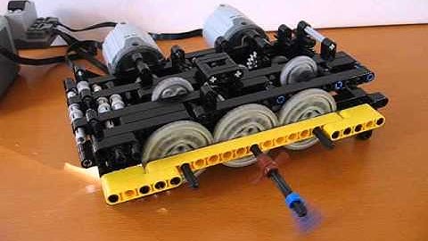 Lego 4 speed remote controlled gearbox