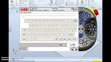 ABB IRC5 How to Create a Backup on FlexPendant & Navigate Flex Pendant Explorer