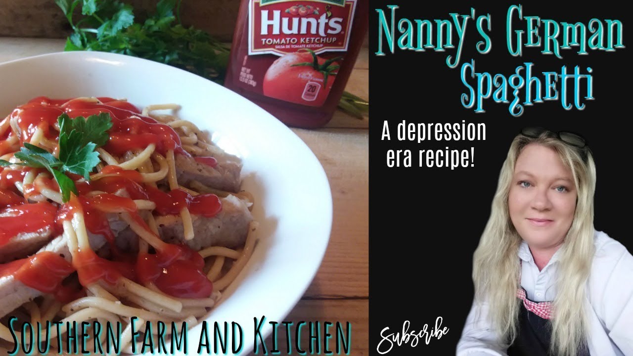 Cook With Me/ Nanny's German Spaghetti/ Family Tradition Recipe