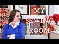 Organizing My Sewing Room - Before and After!