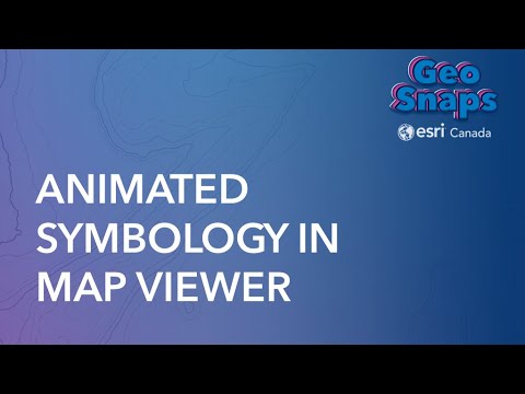 Animated Symbology in Map Viewer