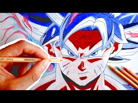 Hanguk Style Art - Drawings, art, and Korea: Speed Drawing #4 - Goku Ultra  Instinct - [New form Dragon Ball Super]