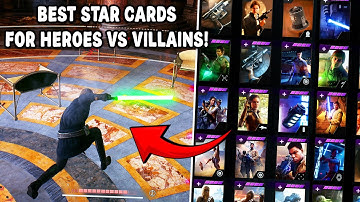 Battlefront 2: The BEST STAR CARDS for EVERY HERO & VILLAIN in HvV! (Updated for 2025)