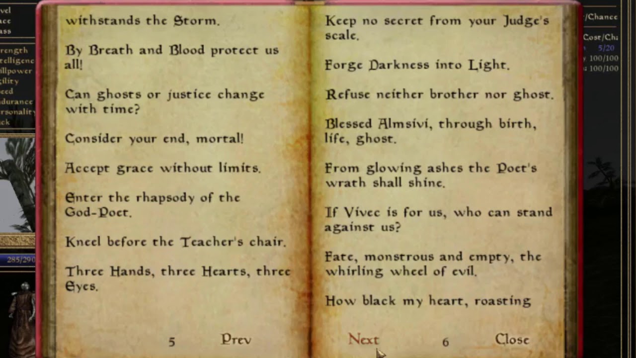 Morrowind - The Book of Dawn and Dusk