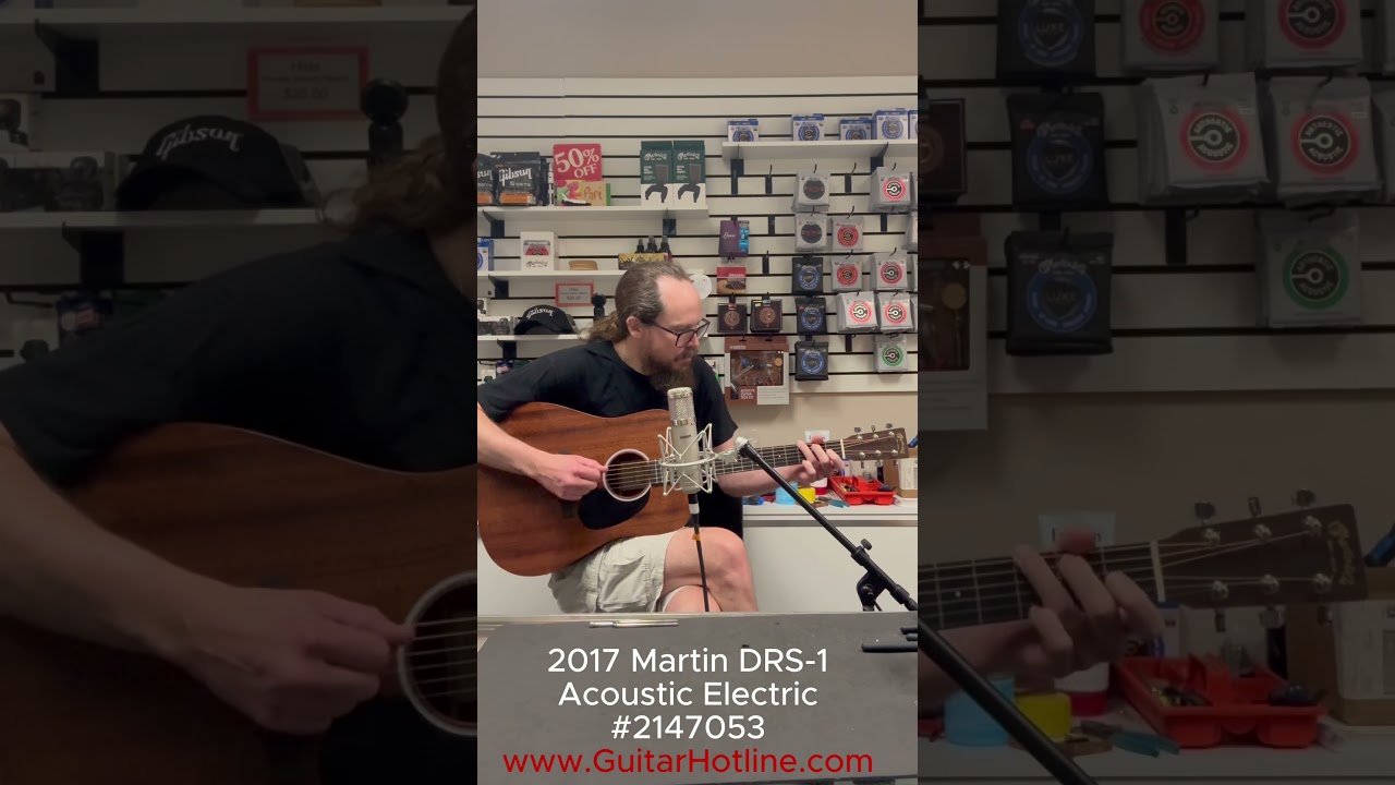 Watch ‘17 Martin DRS-1 Acoustic Electric 👀 #martinguitar #acousticguitar #guitar on YouTube Watch ‘17 Martin DRS-1 Acoustic Electric 👀 #martinguitar #acousticguitar #guitar on YouTube