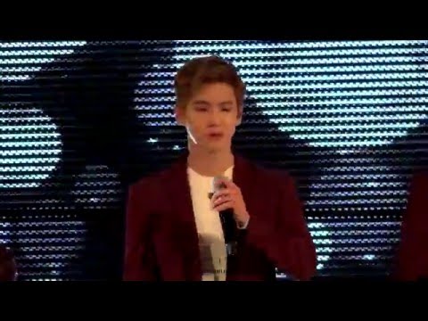 151210 EXO SUHO 'Sing for you' showcase
