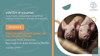 aWISH e-course 8.1: Precision monitoring in pig production