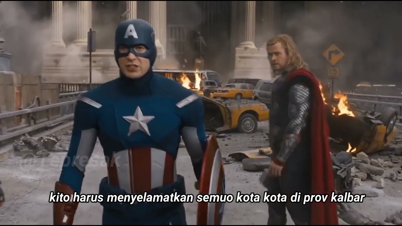 Avengers menyelamatkan kakacauan di Provinsi Kalimantan Barat | Avengers Dubbing melayu sintang Lucu