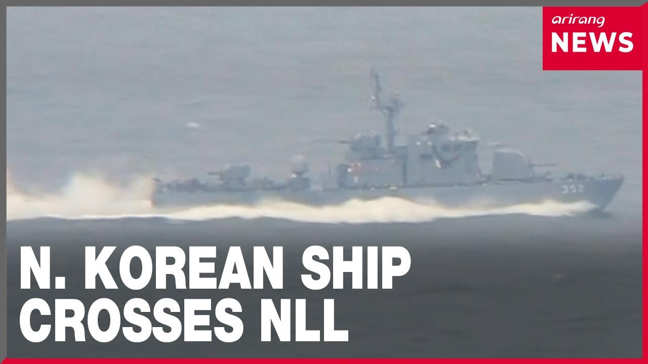 N. Korean merchant vessel crosses NLL at 5AM Friday, retreats after S. Korean military fires...