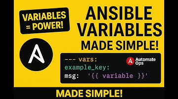 Chapter 10 - Master Ansible Variables in 20 Minutes | From Basics to Advanced!