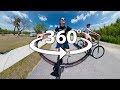 Alligator on the Path! Florida Everglades Shark Valley in 360°