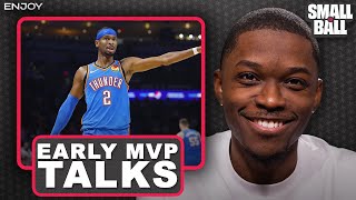 Does SGA have edge over Jokic for early MVP talks | Small Ball with Kenny Beecham | NBA on NBC