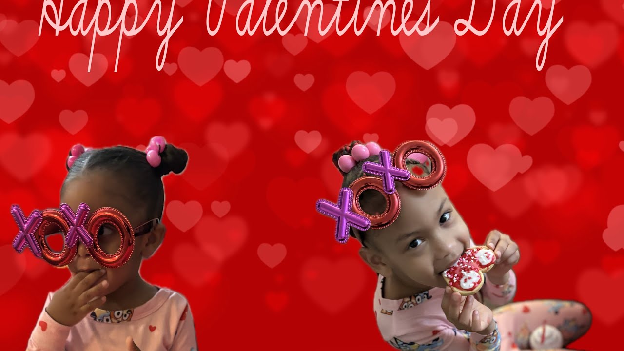 Valentines surprise for my girls