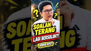 Bila Orang Tanya Soalan Terang Lagi Bersuluh, Jawab Apa?