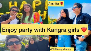 बहुत Time के बाद इतना मजा किया with Kangra girls ❤️👌🏾❤️😎 #kangra #kangravalley #ankitbinnysharma