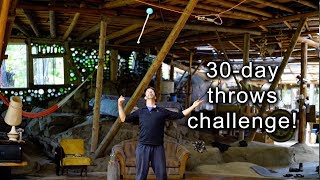 Join me for a 30-day poi tosses challenge!