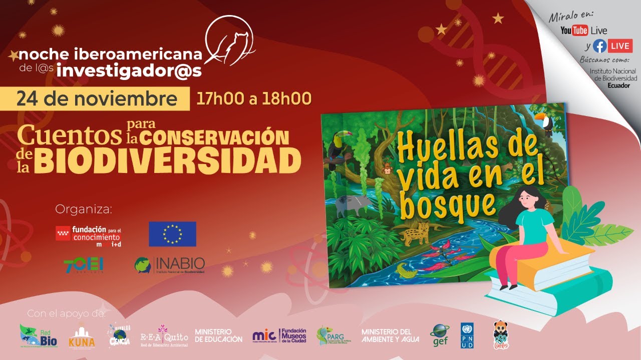 Cuentos de la Biodiversidad: Huellas de vida en el bosque - YouTube