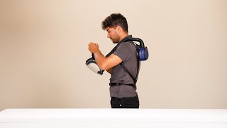 CleanAIR®  Comfort harness backpack for AerGO - tutorial video